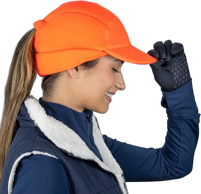 TrailHeads Micro Fleece Neck Warmer and Ponytail Cap