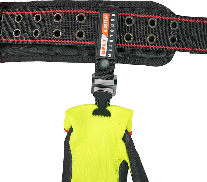 MELOTOUGH Work Glove Holder Glove Strap Quick Leash With Alligator Clip…