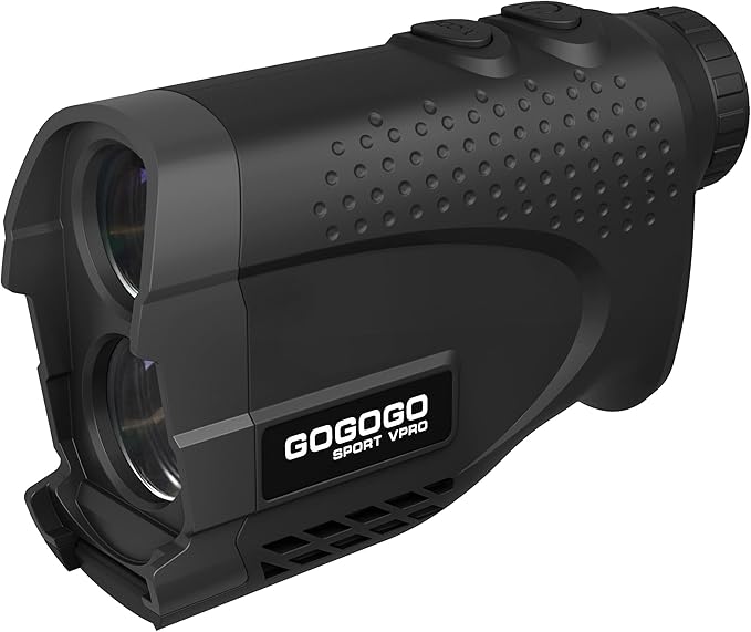 Gogogo Sport Vpro GS24B Laser Rangefinder & Universal Adjustable Magnetic Holder Mount Strap