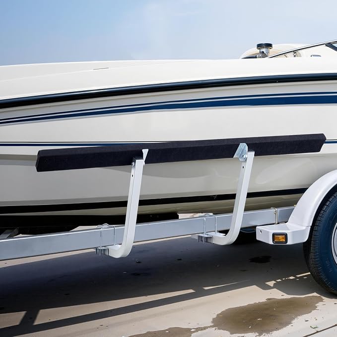 VEVOR Boat Trailer Guide, 16.7"- 60″ Adjustable Design Trailer Guide Poles, 2PCS Trailer Guide-Ons for Ski Boat, Fishing Boat or Sailboat Trailer