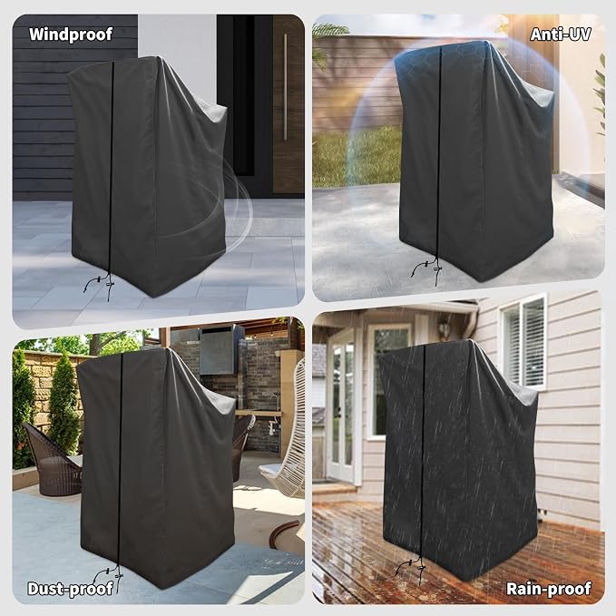 XYZCTEM Treadmill Cover - Dustproof Waterproof Folding Treadmill Cover for Indoor Outdoor Use