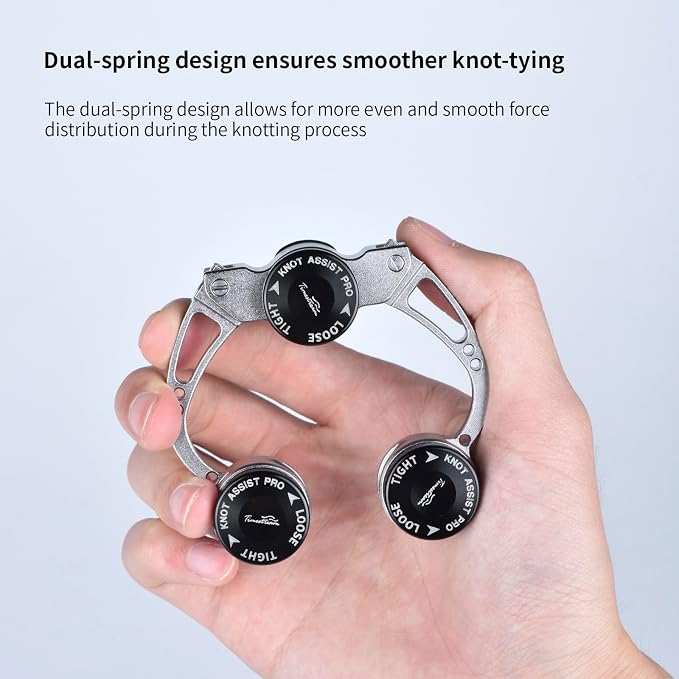 FG Knot Assist Tool，Knot Assist GT Knotter Leader Connection Knot Assist 2.0 for FG Knot Braided Line to Leader Connection Fishing Knot Tying Tool for Braid to Monofilament Leade