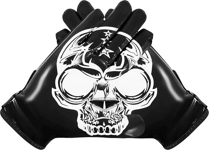 Glorious Traders Adult & Youth Football Gloves - Ultimate Performance Booster with Super Sticky Grip