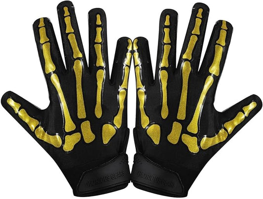 Glorious Traders Adult & Youth Football Gloves - Ultimate Performance Booster with Super Sticky Grip