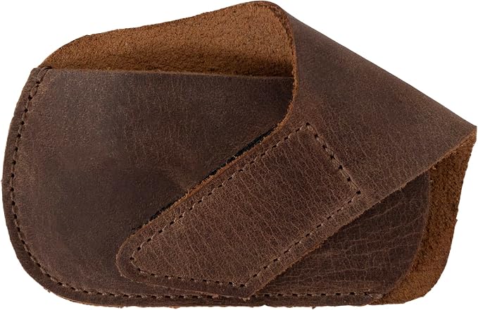 Hide & Drink, Golf Club Headcover Handmade from Full Grain Leather - Durable Iron Head Protector, Compact Accessory, Caddy, Suitable for Outdoor Use - Bourbon Brown