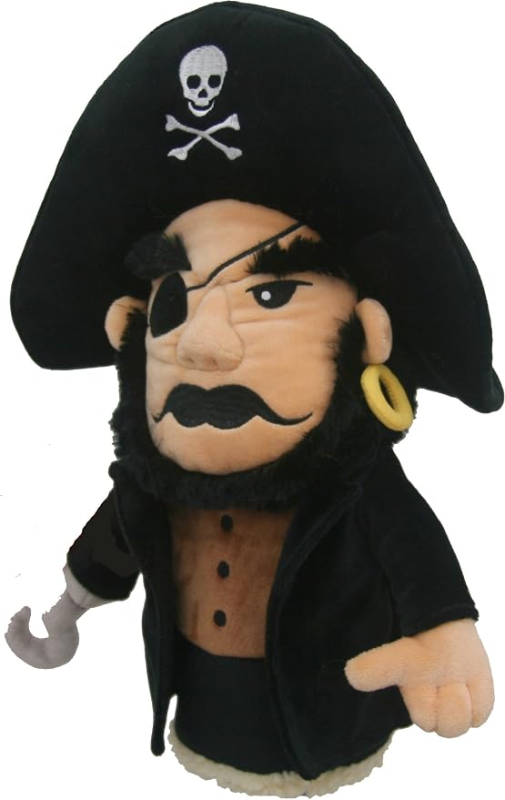 Daphne's Headcovers Pirate Driver Headcover | Premium Driver Headcovers | Funny Golf Club Covers | Stylish Protection for Your Clubs | Men's Golf Gear | Driver Headcover for Men and Women