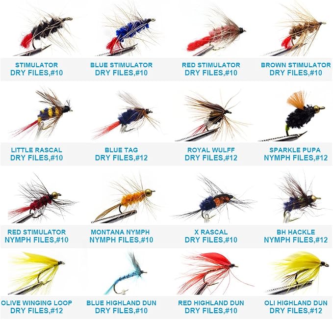 YZD Best Selection Flies Box