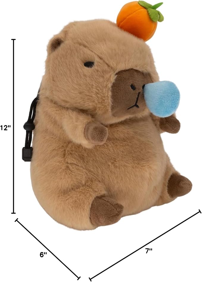 Rock Climbing Chalk Bag – Cute Plush Chalk Bag for Bouldering, Gym, Indoor & Outdoor Climbing – Drawstring Closure, Adjustable Waist Belt – Fun Character Design for Climbers