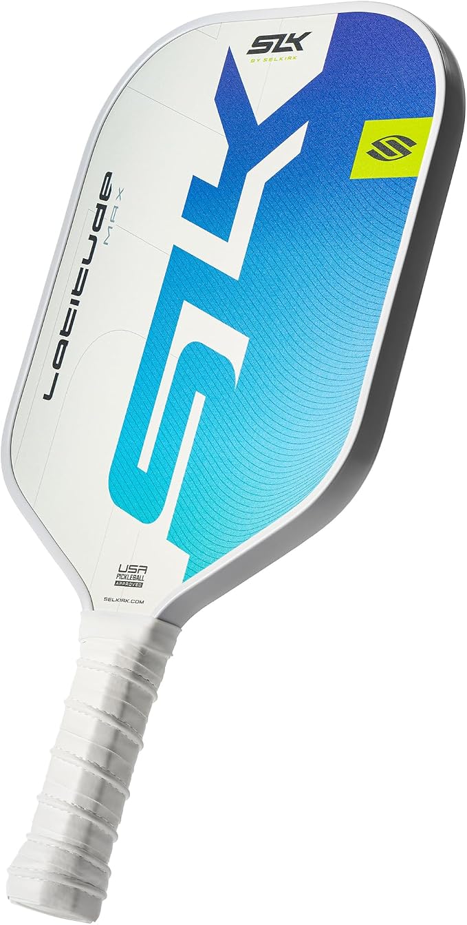 Selkirk Sport SLK Latitude 13mm Pickleball Paddle | Graphite Face with SpinFlex Surface & SX4 Polymer Core | Lightweight Pickleball Paddles for Men & Women | Control, Spin & Power