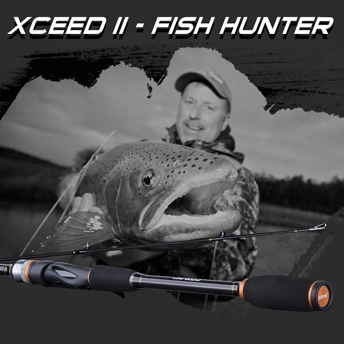 Goture 4-Piece Travel Carbon Fishing Rod M/MH Action 6.6-12ft Multi-Colors | Goture multi-spec travel fishing rods adopt upgraded high-grade carbon fiber blank with premium Fuji line guides