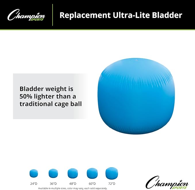 Champion Sports Replacement Ultra Lite Bladder (Assorted Color