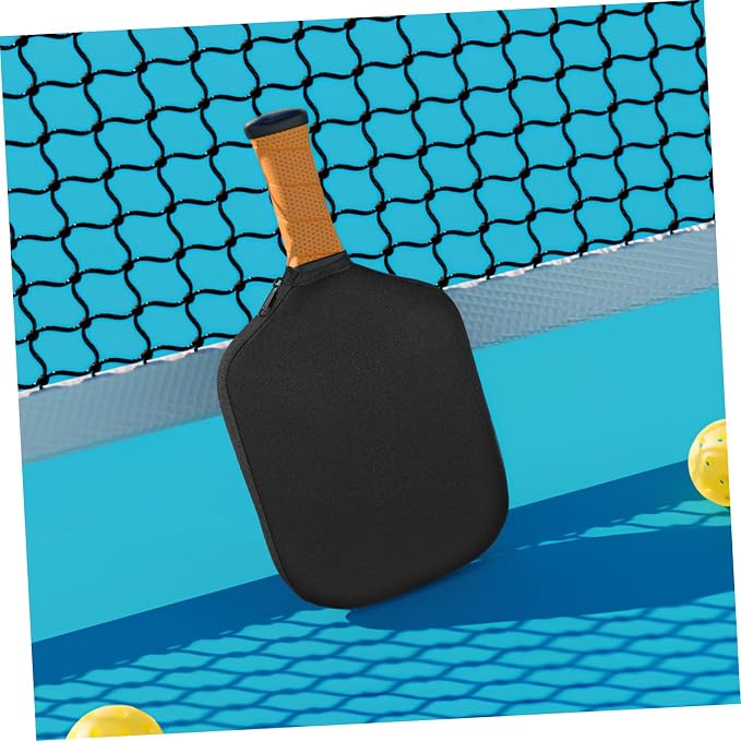 Abaodam 2 Pcs Pickleball Paddle Covers Sturdy Protective Racket Sleeves for Beach Tennis Neoprene Storage Bags Carry Handles for Sports Accessories