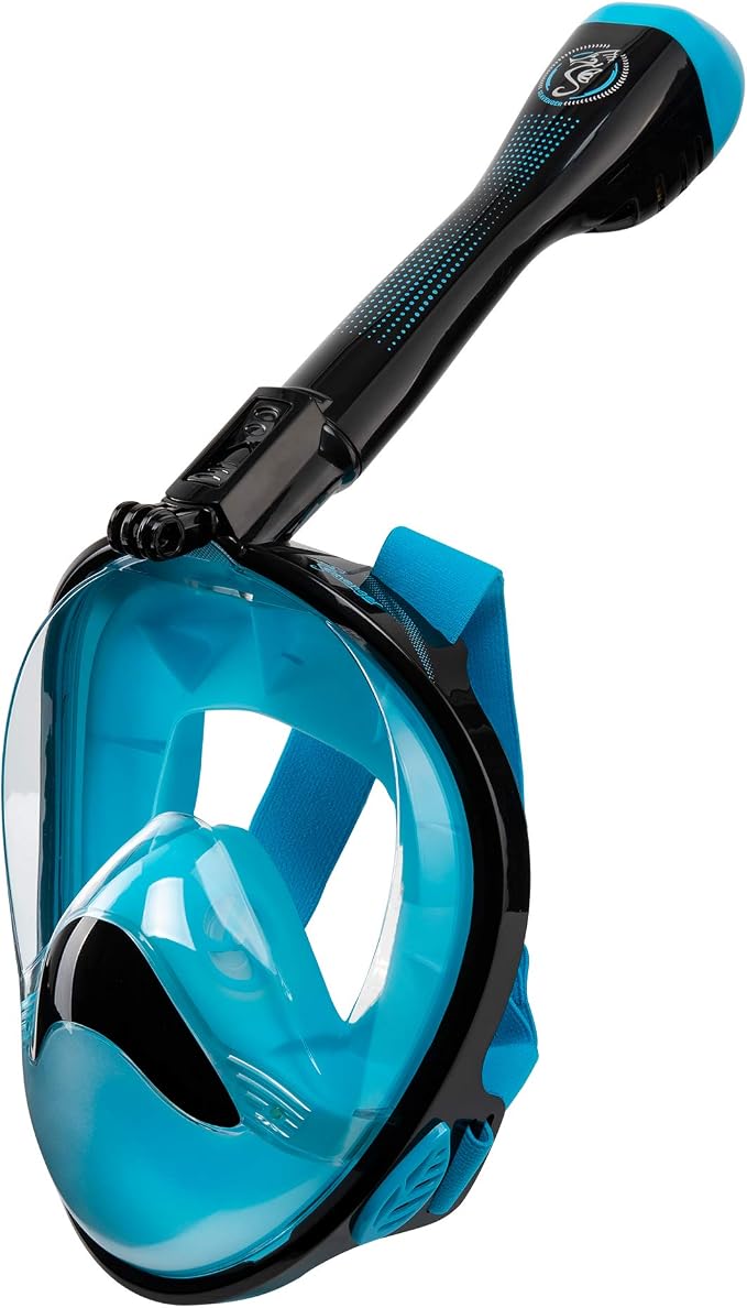 Seavenger Nautilus Full Face Snorkel Mask with New Breathing System