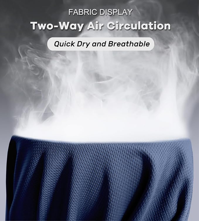 Boyzn 1, 3, 5 or 7 Pack Men's Workout Running Shirts, Dry Fit Moisture Wicking T-Shirt, Gym Athletic Short Sleeve Tee Shirts