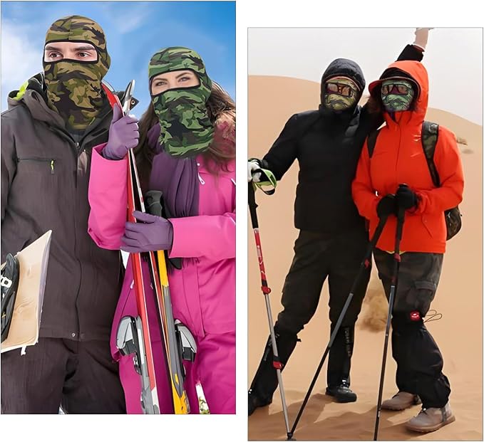 Xeoxarel Balaclava Ski Mask for Men/Women (Available in 2/3/4/5/36 Pack)