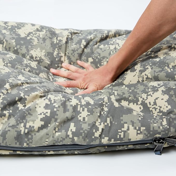 MT Military Army Force Defence 4 & Tropen Patrol Mummy Sleeping Bags with Bivy Cover Compression Sack, Modular Sleeping System 2.0 for Cold Weather,