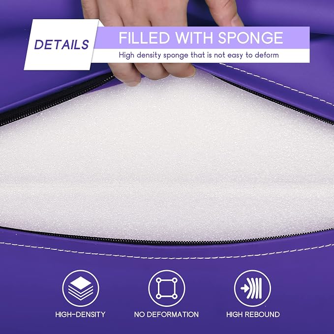 PayLessHere Octagon Tumbler Octagon Mat Gymnastics 24.4" x 25.6" Gymnastic Equipment Mat Tumbling Mats for Gymnastics Gym Fitness Home
