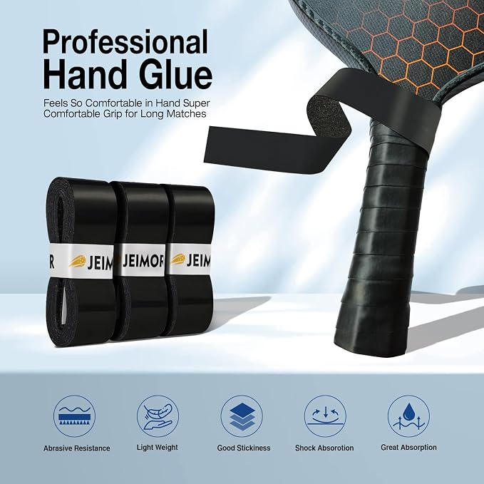Pickleball Paddle Eraser – Paddle Cleaner for Carbon Fiber & Graphite Paddles, Removes Ball Residue & Dust, Restores Spin & Grip, Includes Clear Carry Case