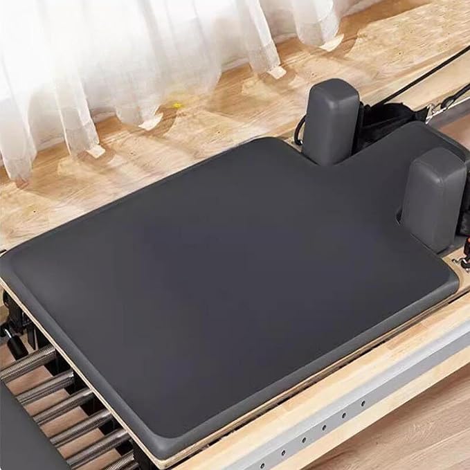 Pilates Reformer Mat Towel for Balance Training Fitness with Mesh Bag