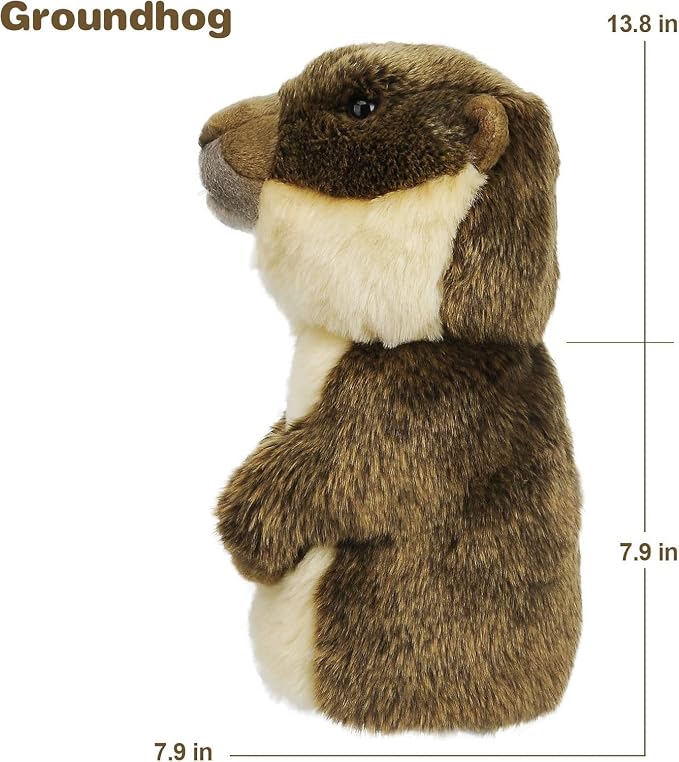 Cozion Golf Club Covers, Gopher/Sloth Golf Club Head Covers for Clubs, Novelty Realistic Headcover Animal Plush Golf Club Protector Gifts for Men/Women
