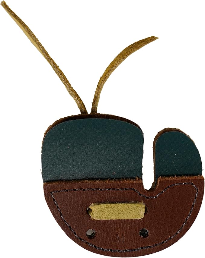 Hornet Leather Split Finger Tab – Handmade USA – Traditional Archery Gear – Medium or Large – Left or Right Hand