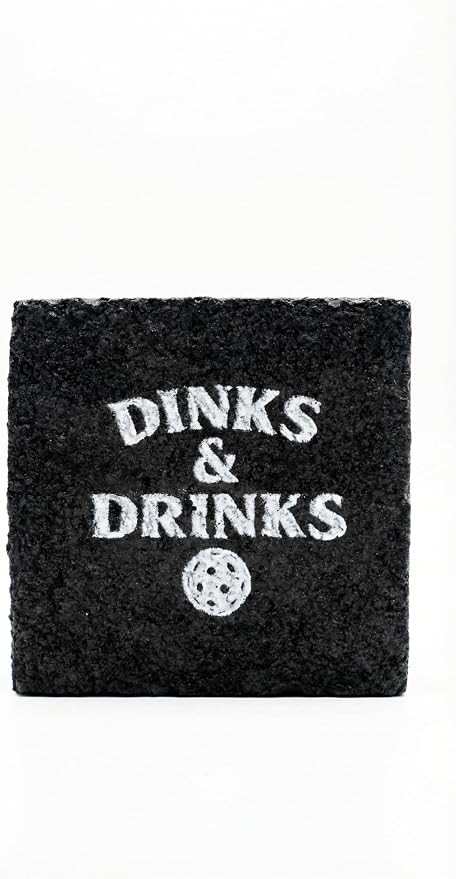 Dinks and Drinks Pickleball Paddle Cleaner Eraser