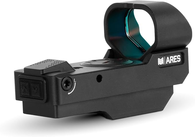 Monstrum Ares V2 Open Reflex Dot Sight for Rifles and Long Guns | with Shake Awake Illumination