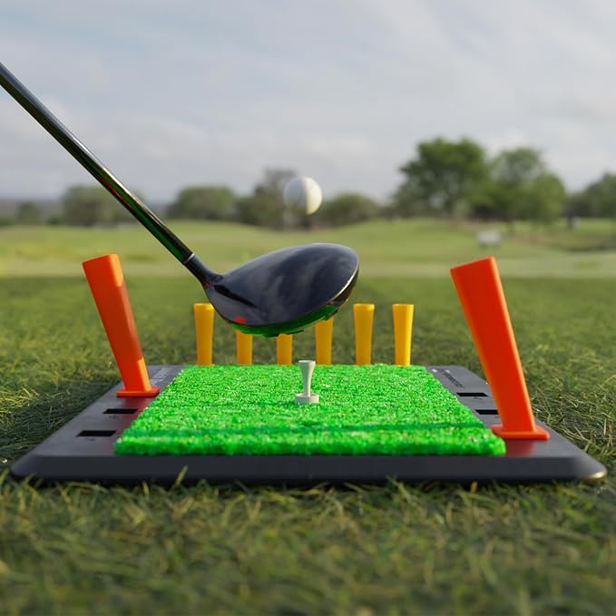 Performance Golf Launch Deck Golf Swing Trainer - Fix Your Slice I Swing Mastery Tool by Hank Haney I Instant Feedback