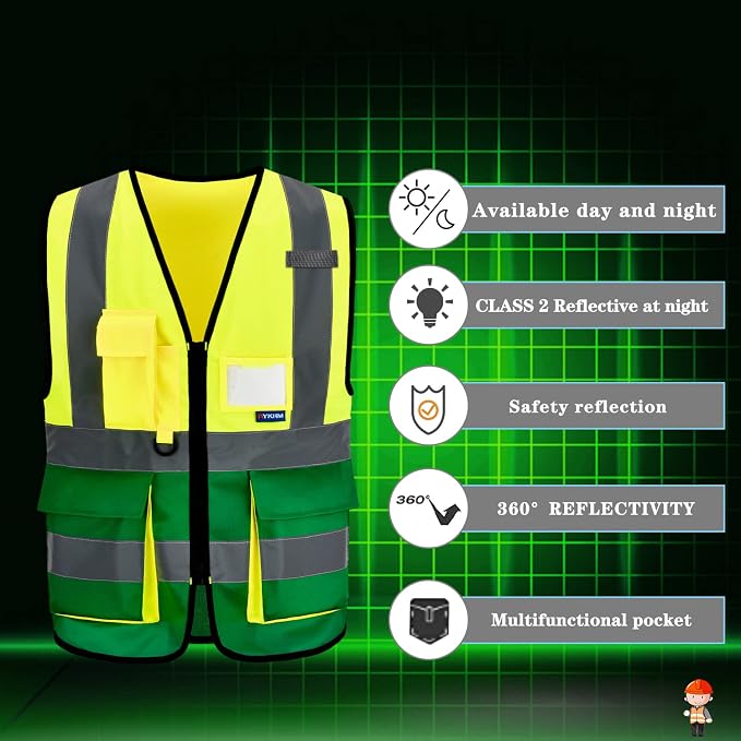 A-SAFETY reflective work vest
