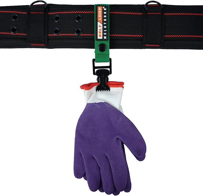 MELOTOUGH Work Glove Holder Glove Strap Quick Leash With Alligator Clip…