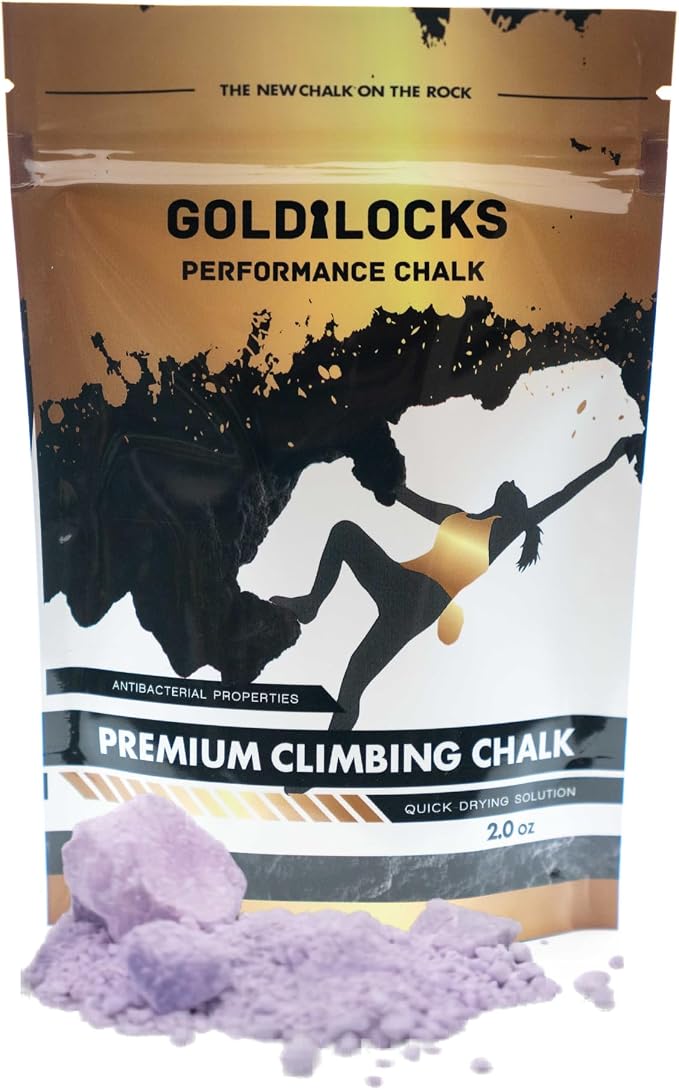Goldilocks Chunky Chalk for Rock Climbing, Crossfit, Weight Training, Gymnastics, & More - Parent