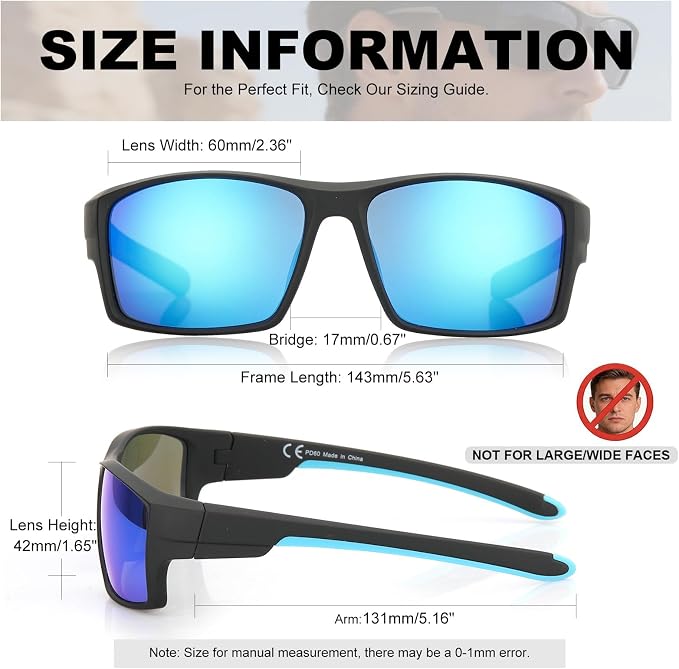 Missfive 2 Pack Mens Preferred Bifocal Sunglasses with Readers Built in, Sporty Semi-Rimless Wrap Dark Reading Glasses - Full Frame Rubber Thick Temples, UV400 Protection Outdoor/Driving, +200