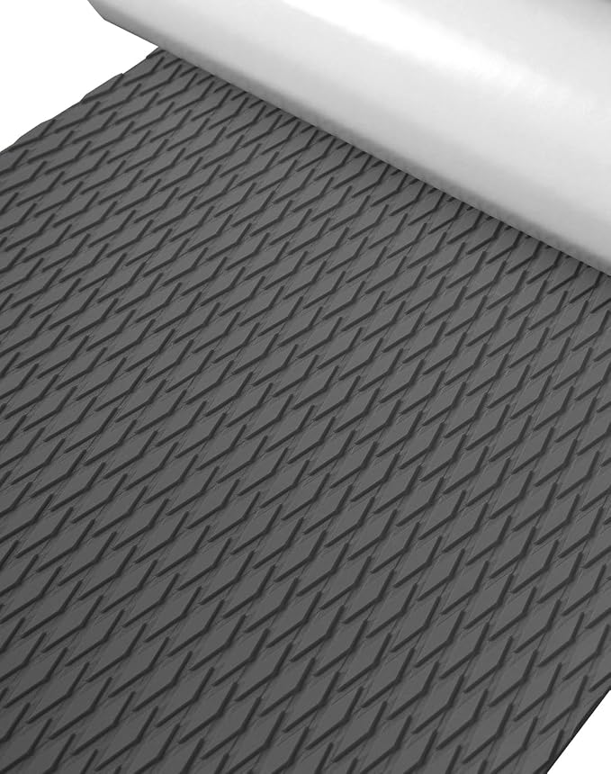 Hjdeck Universal Surfboard Pad EVA Foam Boat Flooring Decking Sheet Self-Adhesive Non-Slip Deck Grip Mat Marine Carpet for Yacht Boat Kayak Decking Golf Cart Fishing Boat RV Surfing Traction Pad