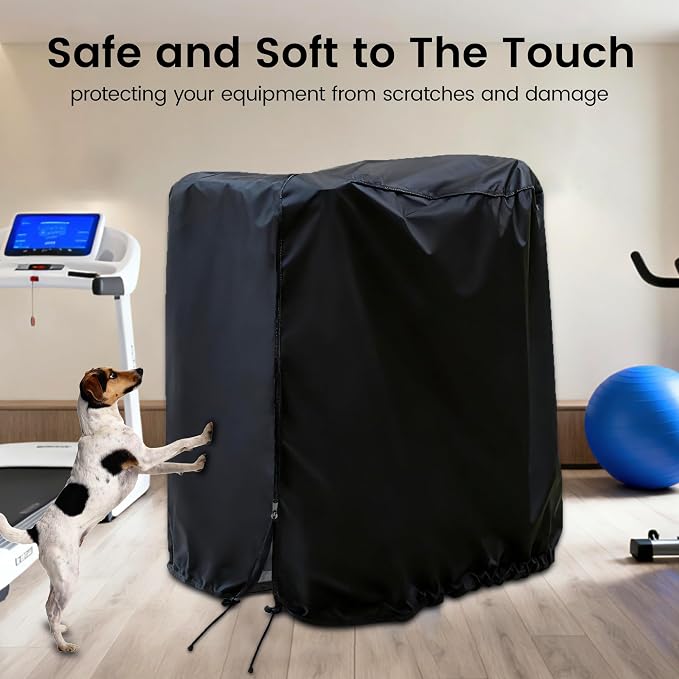 MaWGcowerd Folding Treadmill Cover - Dustproof and Waterproof Oxford Cloth Sunscreen Cover