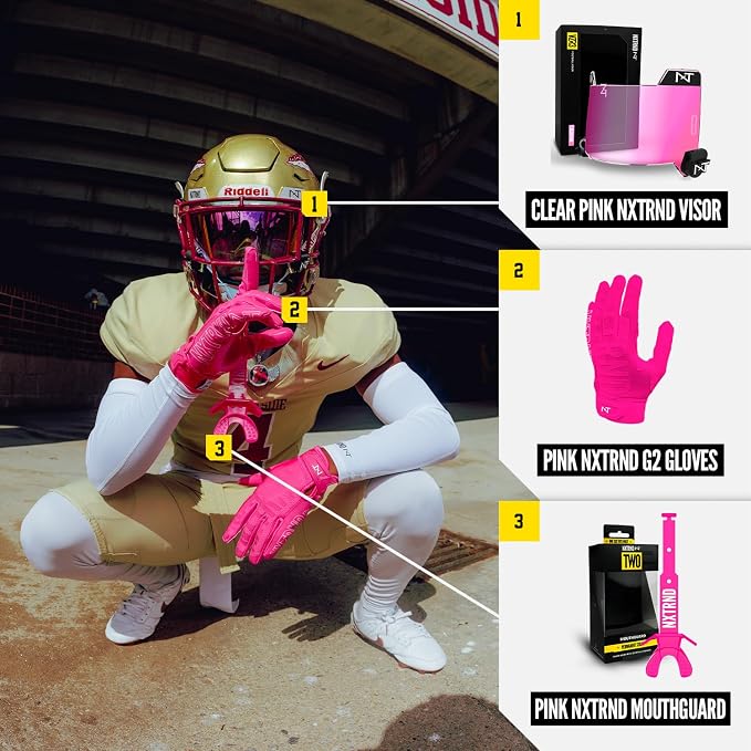 Nxtrnd G2 Pro Football Gloves, Men's Ultra Sticky Elite Receiver Gloves