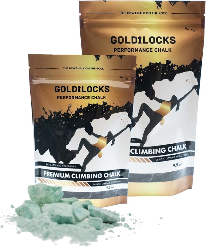Goldilocks Chunky Chalk for Rock Climbing, Crossfit, Weight Training, Gymnastics, & More - Parent