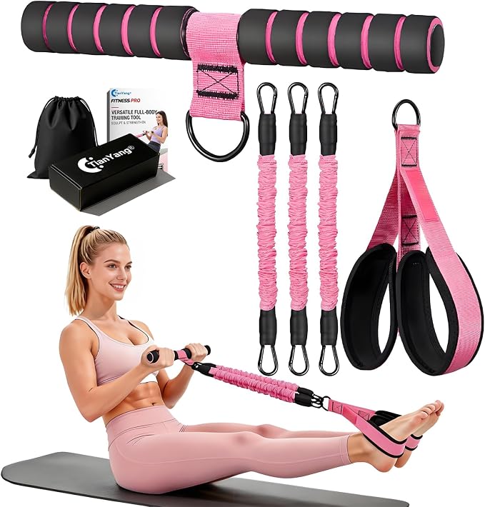 New Pedal Resistance Band with Handle, Sturdy Material, Multifunctional Adjustable, Weight 30lbs 60lbs 90lbs, Suitable for Full-Body Workouts, A Portable Fitness Tool Suitable for Both Men and Women