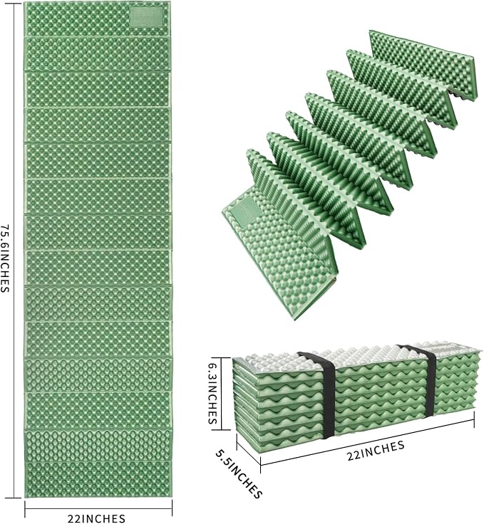 Camping and Backpacking Foam Sleeping Pad
