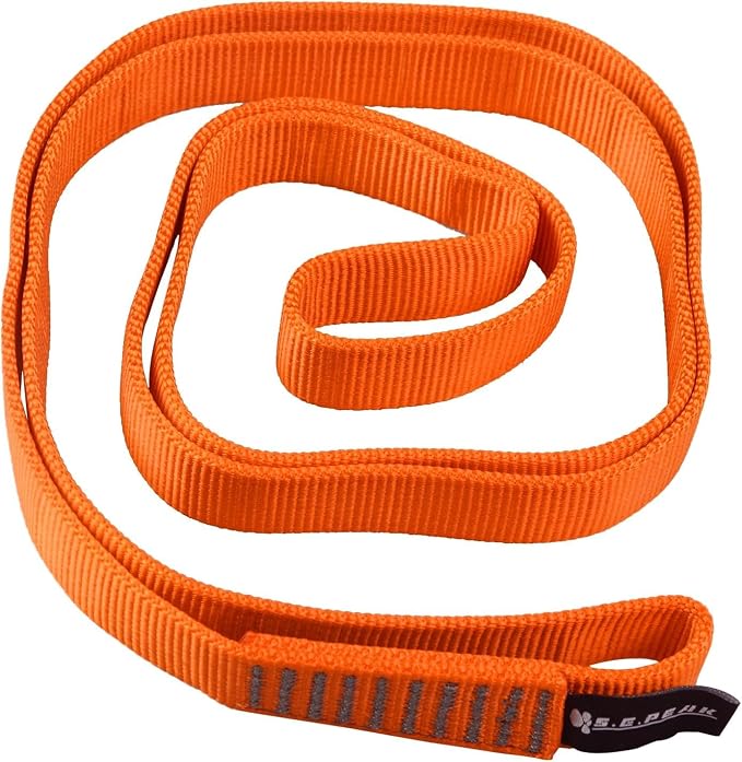 SEPEAK 25mm Nylon Tubular Webbing 1-Inch, 29kN/6520lbs, UIAA Certified Webbing Straps