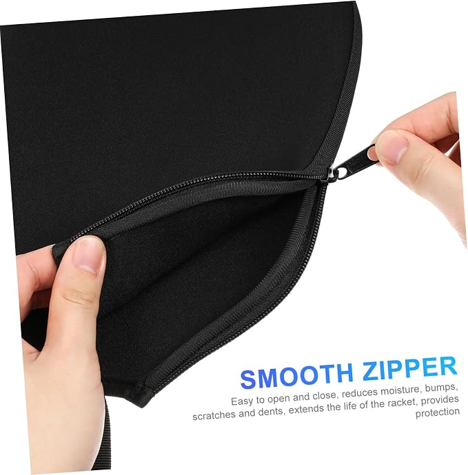 Kisangel 2pcs Protective Pickleball Paddle Covers Tennis Racket Pouch Paddle Case for Outdoor Sports Pickleball Racket Bag