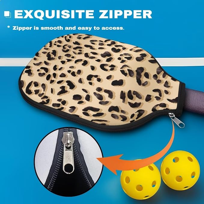 Blue Camo Corgi Pattern Print Pickleball Paddle Covers Only Paddles Holder Sleeve Fits Most Rackets