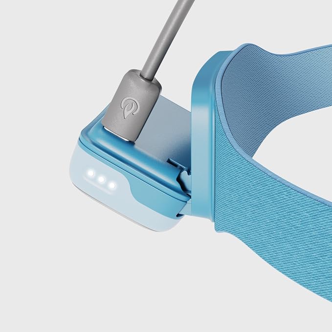 BioLite Range 400 Waterproof, Fast-Charging Rechargeable Headlamp, Slate Blue, 400 Lumens, USB-C Charging, 90m Beam, 200 Hour runtime