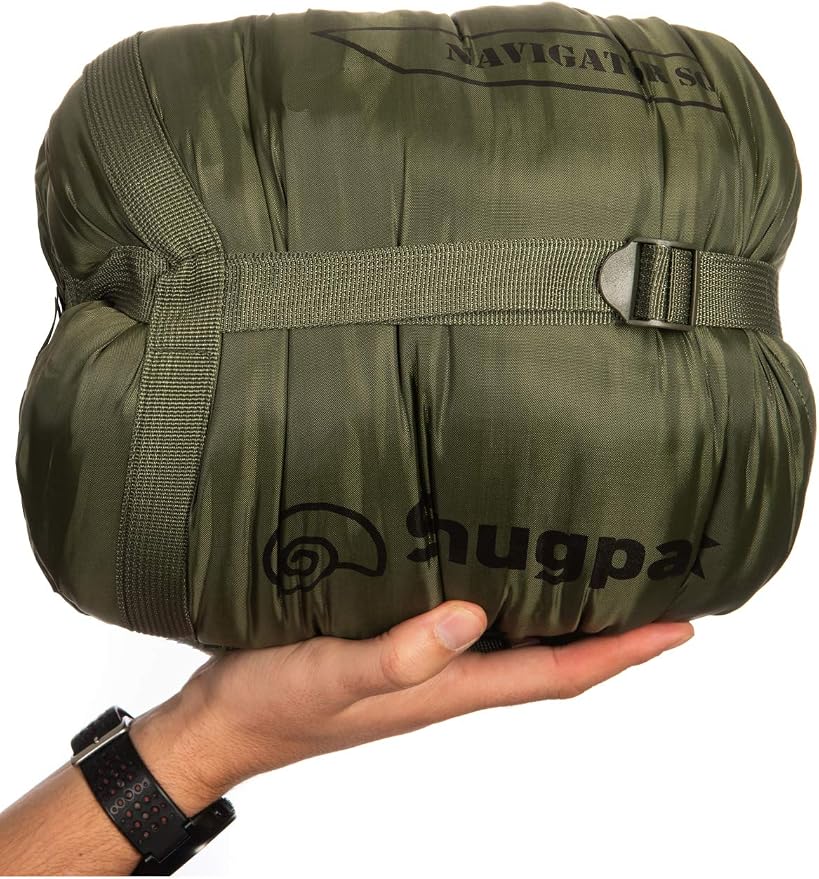 Snugpak Basecamp Ops Navigator Sleeping Bag with Compression Stuff Sack