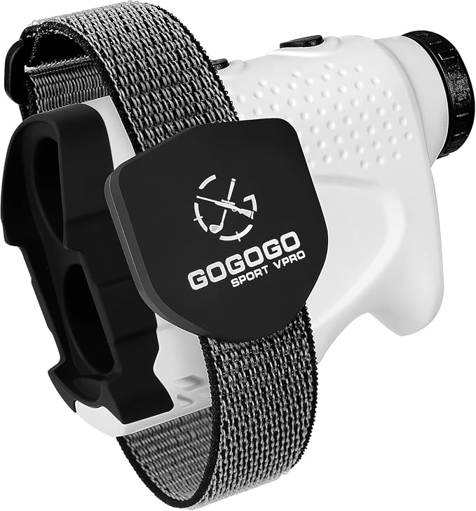 Gogogo Sport Vpro GS24 Laser Rangefinder & Universal Adjustable Magnetic Holder Mount Strap