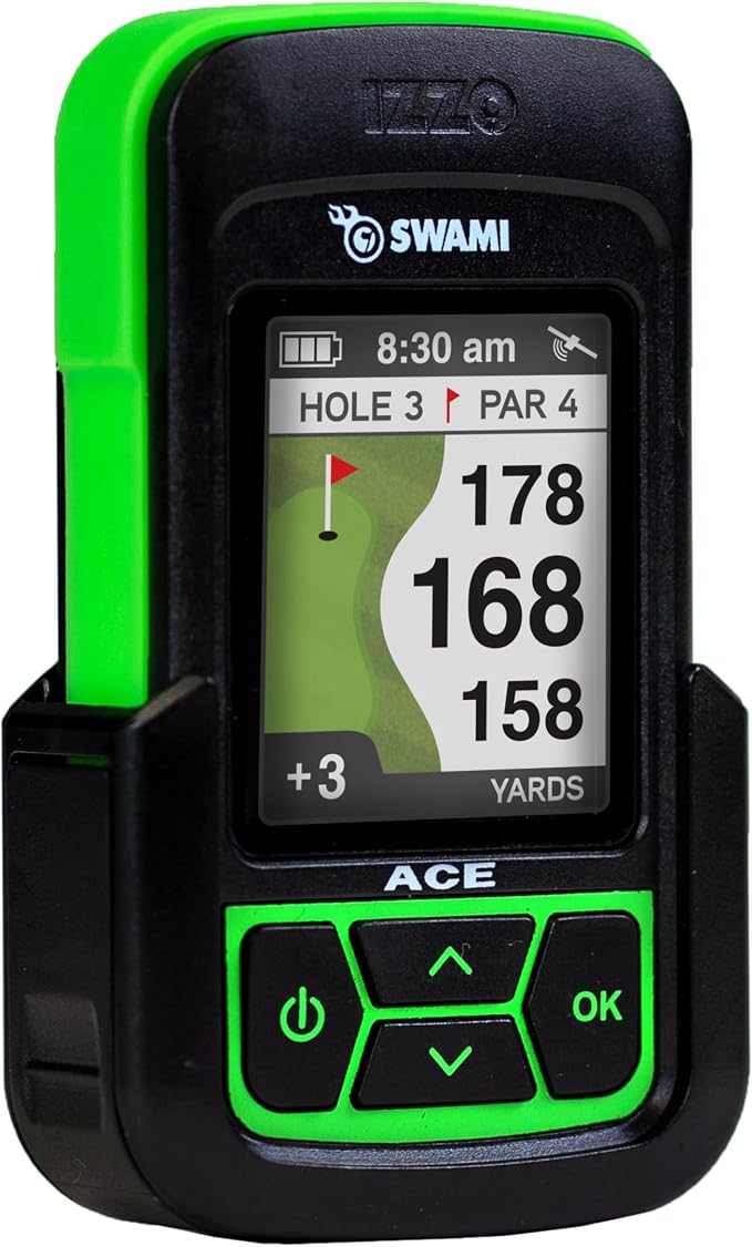 Izzo Golf Swami Ace Handheld Golf GPS Rangefinder