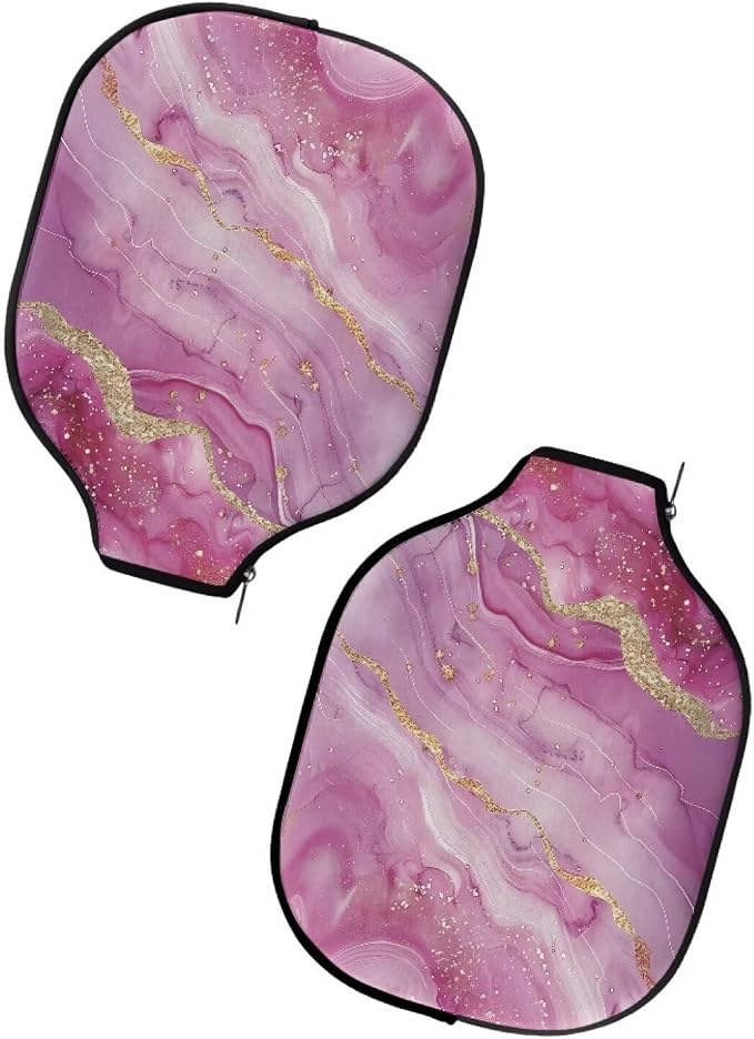 Pickleball Paddle Covers, Fits Standard Pickleball Racquets, Durable Zippered Paddle Cover Universal 8.6 x 11.4Inch