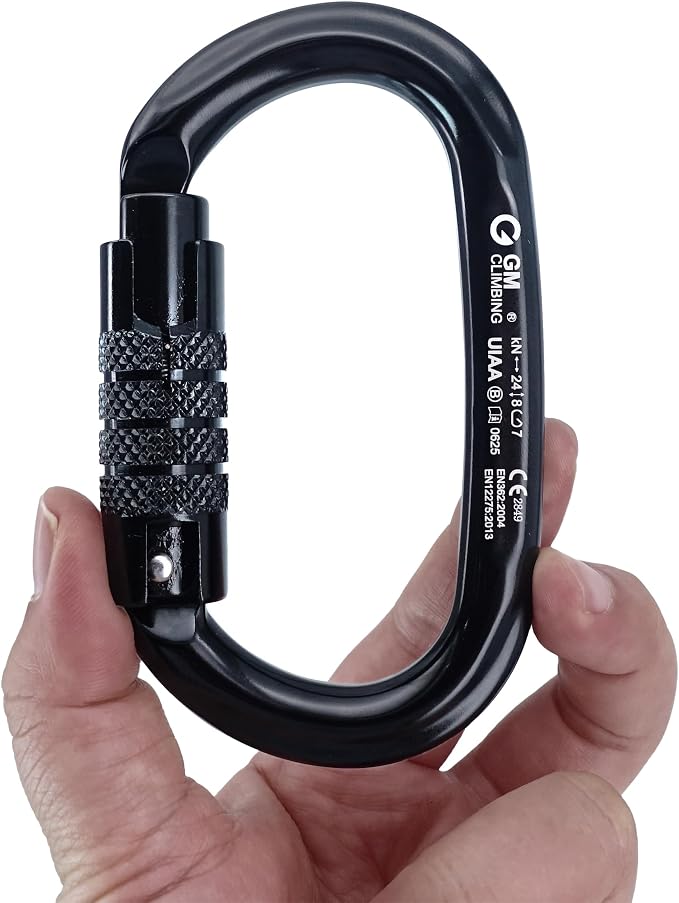 GM CLIMBING Micro Prusik Minding Pulley 25kN CE UIAA Certified 12mm Single Pulley Mobile Side Plates for Arborist Rigging Climbing Rescue