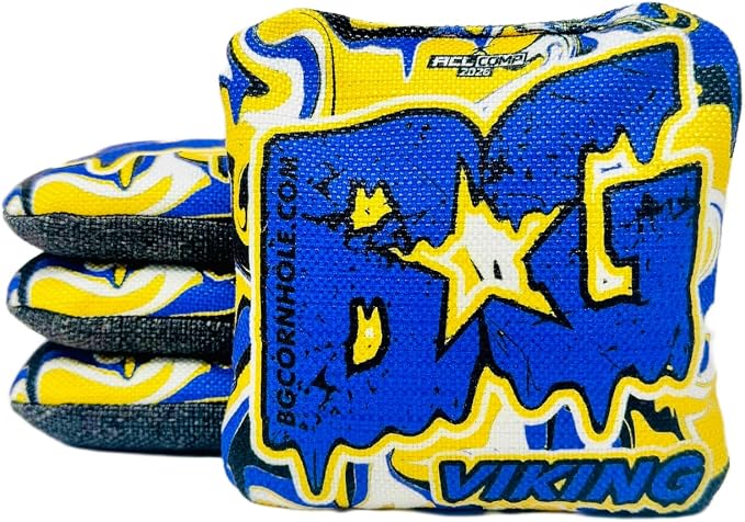 BG Cornhole Viking Bags | Exclusive to Amazon | Set of 4 Bags