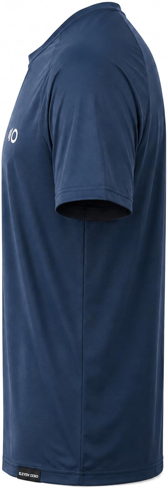 Sports Unisex Performance T Shirt, Lightweight Navy Athletic Tee, Stretch Training Shirt