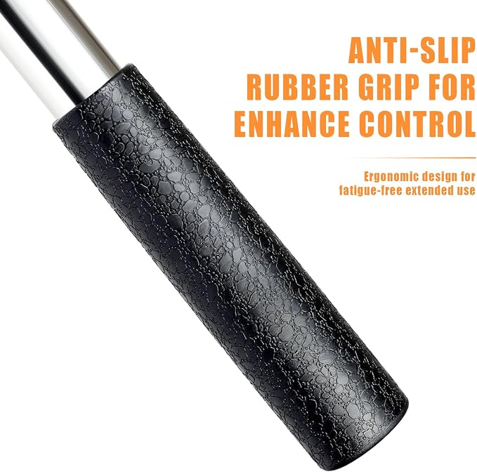 Golf Ball Retriever 9Ft/12Ft/14.5Ft/16.3Ft/20Ft Golf Ball Retriever Telescopic，Professional Stainless Steel Ball Retriever Tool Golf